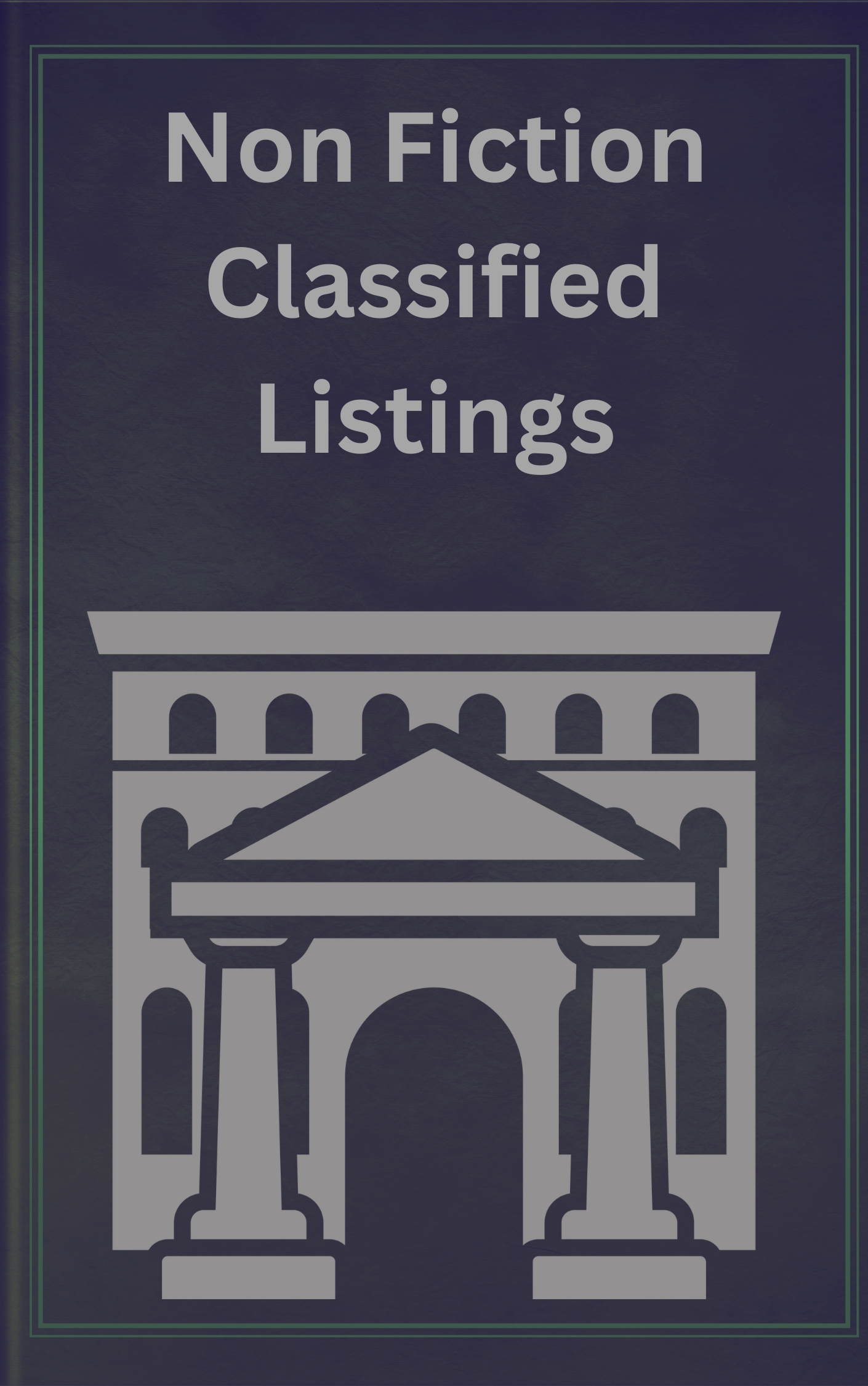 Author Services Classified Icon
